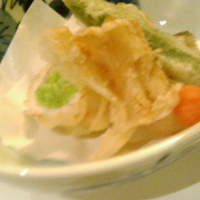 四季彩 - てんぷら～枝豆をまいたのが超うまい。