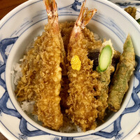 天一 本店 - ランチ天丼