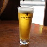 Lau-Lau - ビール250円。