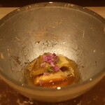 鮨 しみづ - 長崎県姫鮑の煮物