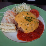 洋食　キッチン69 - チーズハンバーグ2023.05.14