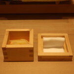 鮨 しみづ - おつまみがりとフィンガーガーゼ