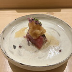 鮨 神楽 - 初鰹おろしポン酢