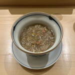 鮨 神楽 - 毛蟹の茶碗蒸し