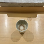 鮨 神楽 - 新玉ねぎのポタージュ