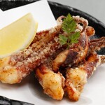 Fried squid squid