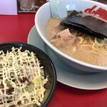 ラーメン 山岡家 - サービスセット