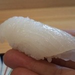 小判寿司 - 石鰈。