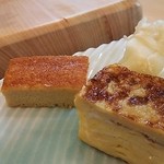 小判寿司 - カステラ、だし巻き玉子。