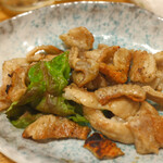 居酒屋 天金 - 塩ホルモン