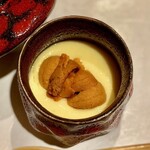 鮨 竜介 - 2023.4.  海胆の茶碗蒸し