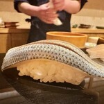 鮨 竜介 - 2023.4.  小鰭