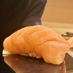 鮨 竜介 - 2023.4.  桜鱒