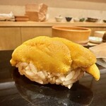 鮨 竜介 - 2023.4.  北紫海胆