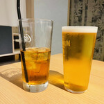 Kakurega Hasshuu - 生中がウーロン茶のグラスより小さい…