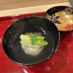 銀座 きた川 - 毛蟹、うるい、木の芽