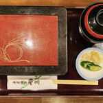 うなぎの豊川 - うな重+きも吸