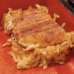 うなぎの豊川 - うな重、1/6断面！