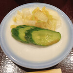 うなぎの豊川 - 香の物