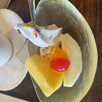 グランメール山海荘 - フルーツと少しだけソフトクリーム
