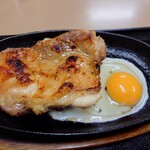 男の厨房 - 2022年11月　とりももパリパリ焼き定食　950円