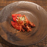 Yoichi Sagura - トマトとガーリックトースト