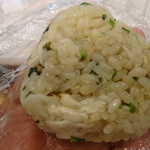 ぼうの - 鰆と白魚の鉄鍋ご飯のお握り