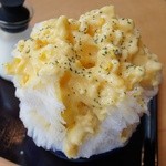 もちの花 - とうもろこしかき氷、アップ！