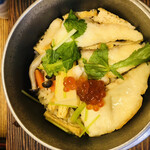 かばた - 鯛、タケノコ、イクラの釜飯