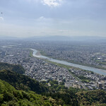 炭焼き うなぎ 喜多川 - 岐阜城からの眺め✨長良川だったかな？✨