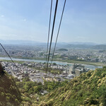 炭焼き うなぎ 喜多川 - ロープウェーからの眺め✨