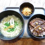 風遊斎 - アブナン丼定食（1,000円）