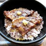 風遊斎 - アブナン丼のアップ