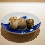 鮨 西崎 - 白バイ貝