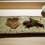 鮨 西崎 - アイナメ、蛍烏賊