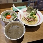 Rock’anDo - 濃厚煮干つけそば＋釜揚げしらす丼