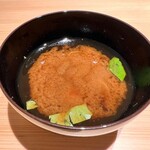 鮨しいな - しじみの赤出汁