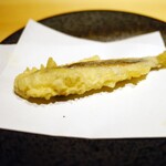 鮨しいな - 稚鮎の天ぷら