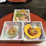 日本料理 和か葉 - 前菜３種