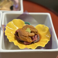 日本料理 和か葉 - ②鴨川産幸せ絆牛と雲丹