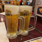 まんまる - 生ビール　580円