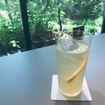 やまや総本店 白金小径 - 福岡県産レモンをふんだんに使用したレモンスカッシュ