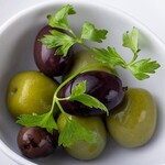 Assorted olives Olive