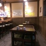 金の豚 おか田 - 店内の様子◇２０１３．０８