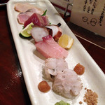 ニコノトナリ - 刺身盛り合わせ