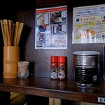 長尾中華そば - 店内