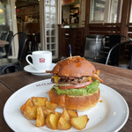 AS CLASSICS DINER - 『Bacon  Cheese Burger¥1,750』 『lunch drink¥150』