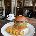 エーエス クラシックス ダイナー - 『Bacon  Cheese Burger¥1,750』 『lunch drink¥150』