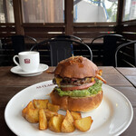 エーエス クラシックス ダイナー - 『Bacon  Cheese Burger¥1,750』 『lunch drink¥150』