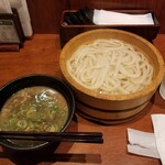 あんぷく - 肉汁つけうどん。